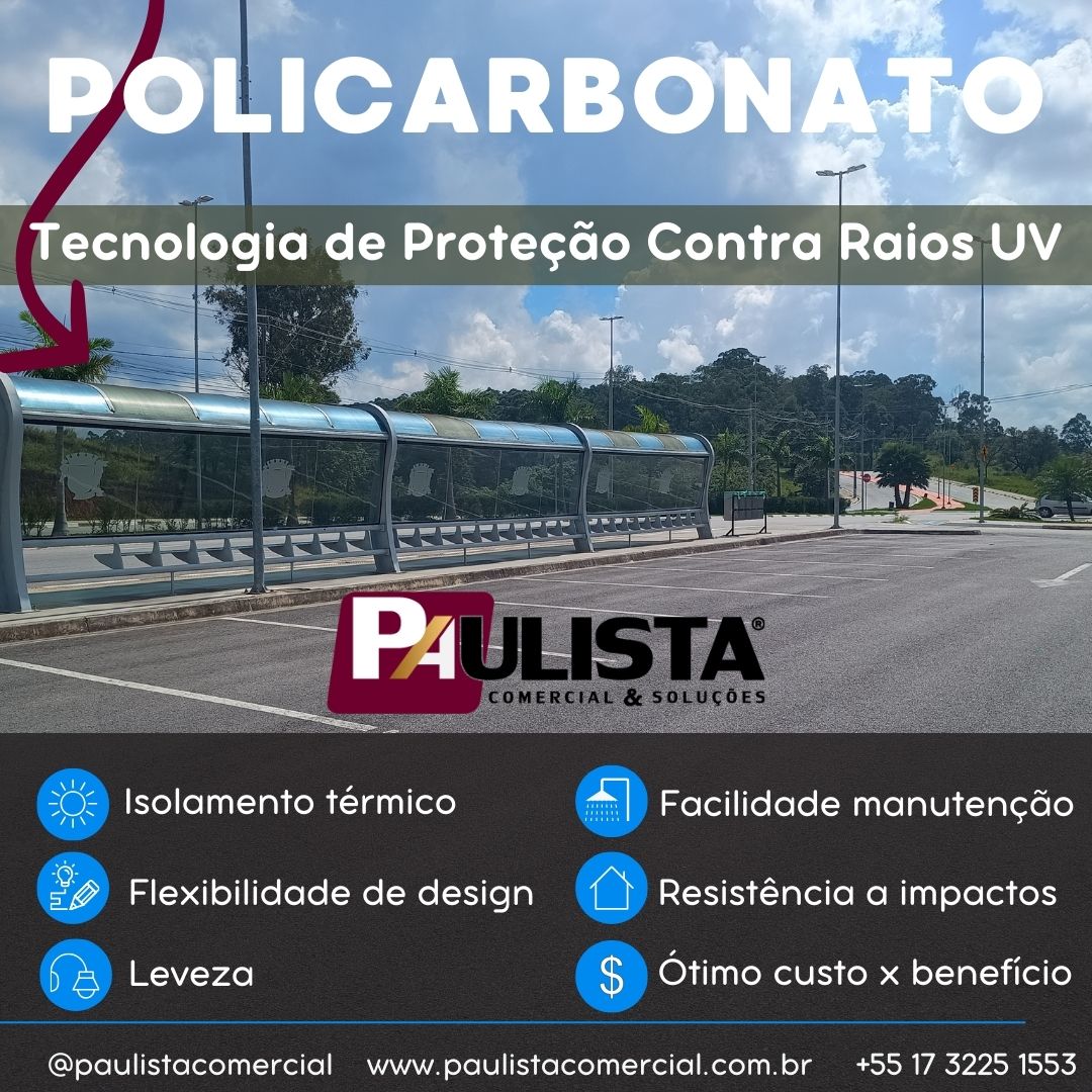 Policarbonato Benefícios