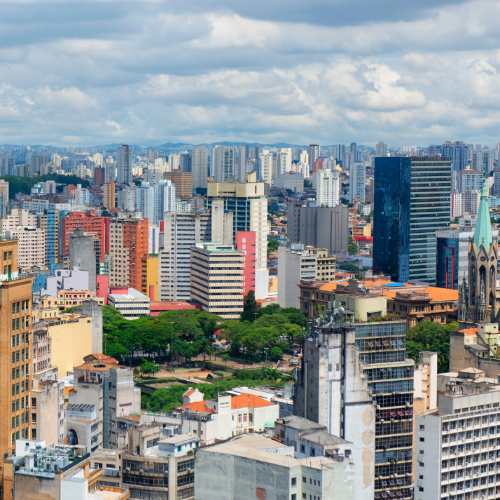 Cidade de São Paulo Antiga e Moderna